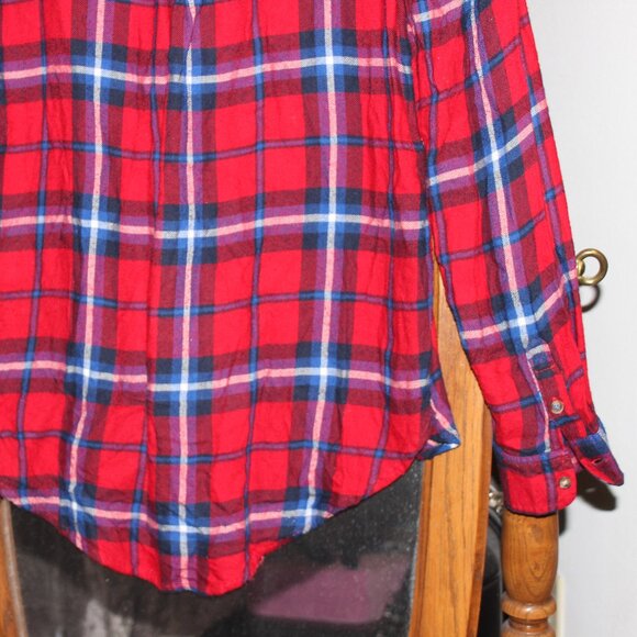 American Eagle Boyfriend Fit Flannel - Picture 8 of 9